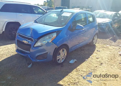 2013 Chevrolet Spark 1Lt Auto from USA, damaged, VIN KL8CD6S97DC605890